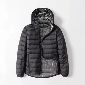 Top Quality Men Winter Puffer Jacket New <b>Hat</b> Detachable Ultra Light Down Jacket Men Lightweight Parka Windproof Warm <b>Coats</b> - Product Image 4