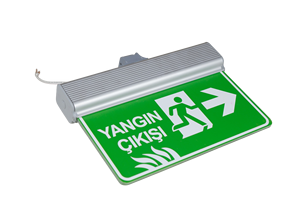 Alfamax LIFE-X LED Emergency Exit <b>Sign</b> Luminaire 3-5 Hours Ni-<b>Cd</b> Battery Backup IP40 Rated Ra>80 CRI High Visibility Light - Product Image 2