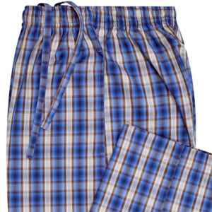 Conjunto de pijama de camiseta lisa blanca Conjunto de salón tejido de algodón 100% Ropa de dormir de media manga suave y transpirable con camiseta y pantalones de cuello redondo - Product Image 5