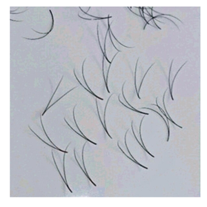 Pestañas Postizas Sintéticas 2D Personalizadas, Pre-Hechas, Voluminosas, Hechas a Mano, Suaves y Lisas, en Bandeja para Salón de Belleza, Listas para Exportación, Extensiones de Pestañas - Product Image 2