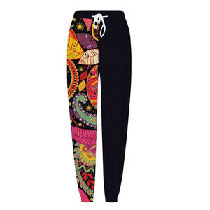 Pantalon de survêtement à sublimation pour femmes fermeture à la taille élastique facile à porter respirant et réglable pour un usage décontracté - Product Image 1
