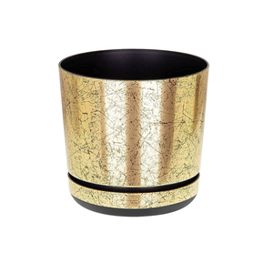 Decorative Home Plants Storage Brass Planter With Balance Base Brass Rod Stand Handmade Factory Customized Metal Planter - Product Image 5