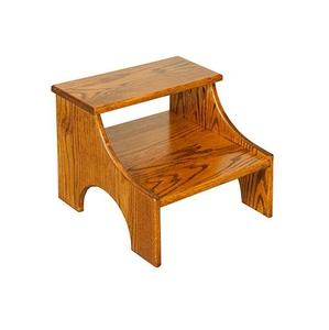 Taburete de Madera Rústico con Superficie de Acabado Liso, Ideal para Cocinas, Dormitorios, Baños y Acceso Diario - Product Image 4