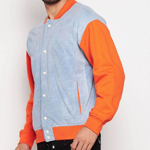 แจ็กเก็ตขนสัตว์สำหรับผู้ชายเสื้อแจ็คเก็ตผ้าสักหลาดอ่อนเข้ารูปแบบผ้าชิ้นเดียวเสื้อแจ็คเก็ตเบสบอลสำหรับฤดูหนาวดีไซน์ล่าสุด2025 - Product Image 3