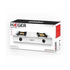 Fornello a gas Safine Plus a 2 fuochi (Haeger 2-N5-H) - Product Image 4