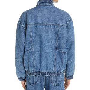 แจ็กเก็ตผ้าเดนิมสำหรับผู้ชายเสื้อแจ็กเก็ตยีนส์ฮิปฮอประบายอากาศได้ดีคุณภาพสูงสำหรับผู้ชาย - Product Image 2