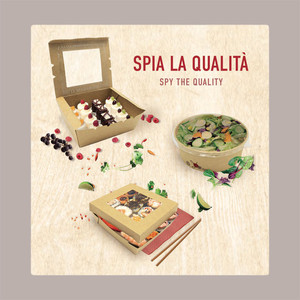 Fiambreras desechables pequeñas de papel marrón, contenedor de comida para llevar con ventana, 143x143H50, 30 unidades - Product Image 3