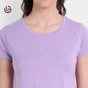 Conjunto de camiseta y pantalones cortos con logotipo personalizado, ropa de calle informal para mujer, Conjunto de camiseta y pantalones cortos al por mayor - Product Image 5