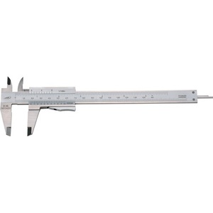 HELIOS PREISSER Calibrador de Bolsillo de 150 mm DIN 862 con Cinta Métrica Cuadrada con Bloqueo de Torque - Product Image 1