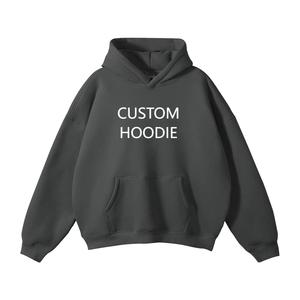 Vente en gros de sweats à capuche d'hiver pour hommes de qualité supérieure, 100% coton molletonné, personnalisables, confortables, OEM - Product Image 3
