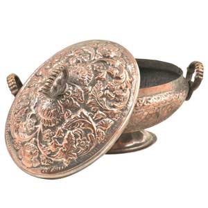 Bol en cuivre tendance à la mode Design forme carrée bol en cuivre plats artisanat à bas prix - Product Image 6