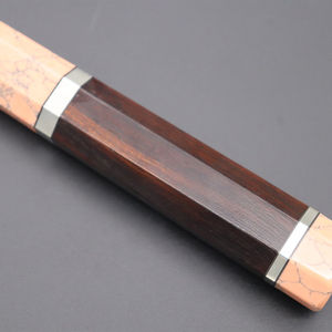 Cuchillo de Chef de Acero de Damasco Hecho a Mano, Hoja con Borde Dentado, Punta de Clip, Herramienta de Cocina de Alta Calidad, Personalizable OEM, Garantía de 3 Años - Product Image 6