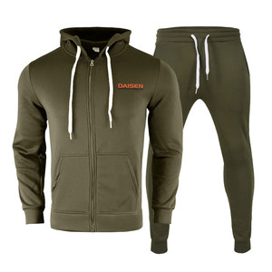 Service OEM, dernières tendances en matière de survêtements pour hommes, qualité supérieure, matériau durable, survêtements pour hommes avec fermeture éclair - Product Image 1