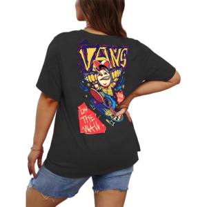 Summer Originals Essential Boyfriend T-Shirt Mujer Oversize Crew Neck T-shirts Keep Life Simple Screen Print Ropa transpirable - Product Image 3