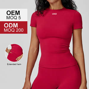 Camisetas de talla grande de alta calidad para mujer, conjuntos de mallas, ropa de calle, ropa activa, conjunto de camisa de gran tamaño para mujer - Product Image 4