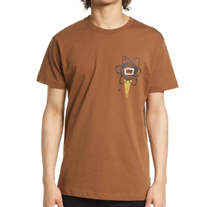 เสื้อยืดคอกลมแขนสั้นผ้าฝ้ายแท้ 100% คุณภาพสูงสำหรับผู้ชายรุ่นใหม่ล่าสุด  แบบเรียบสีพื้น  ขนาดสั่งทำได้ - Product Image 3