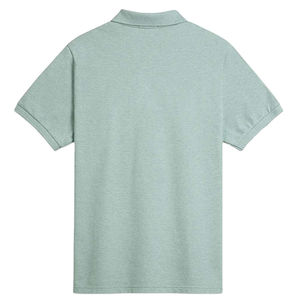 Polo respirant OEM pour homme, tissu en coton léger avec col élégant, idéal pour la mode estivale ou la personnalisation de marque - Product Image 3