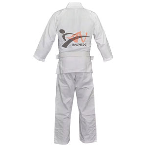 Professionnel de haute qualité 100% coton Judo et karaté Jiu Jitsu vêtements Logo personnalisé Arts martiaux uniforme - Product Image 2