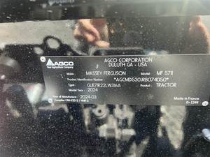 2024 Tractor Massey Ferguson 5711-Músculo de rango medio, construido para la productividad - Product Image 2