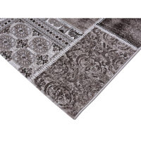 Threds Craft Carpet Vintage Woven Wool Rugs Luxury Style Hand Knotted Modern Flat Pile Rectangle Home Decor Floral Pattern