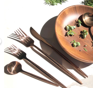 Ensemble de couverts en métal en acier inoxydable de qualité exclusive, vaisselle de Noël et de vacances, argenterie de qualité supérieure, ensemble de couverts durables - Product Image 5