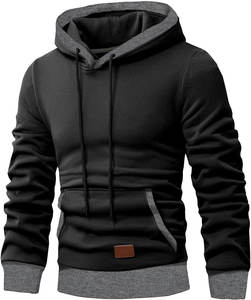 Sweat à capuche à manches longues pour hommes, pull chaud pour hommes avec capuche, veste à capuche décontractée, sweat à capuche, sweat-shirt en coton, sweat à capuche avec cordon de serrage - Product Image 4