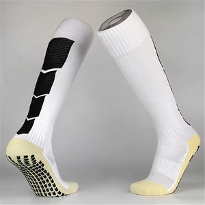 Wholesale Custom Logo <b>Knee</b> <b>High</b> Compression Athletic <b>Socks</b> for Men Sports Grip <b>Socks</b> with Comfort Fit - Product Image 6