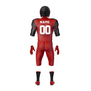 Uniforme de football américain personnalisé pour les jeunes et les hommes Maillot de football américain à manches courtes avec nom d'équipe - Product Image 3