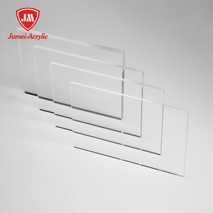Jumei Chất lượng cao rõ ràng Hữu Cơ <span class=keywords><strong>Acrylic</strong></span>/perspex tấm khối 1.8-50mm dày CE ISO chứng nhận giá rẻ bán buôn tùy chỉnh cắt - Product Image 1