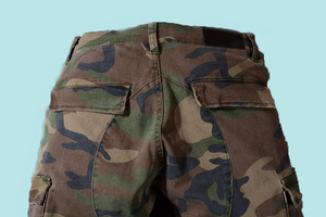 Pantalones de Chándal Cargo de Algodón 100% de Alta Calidad, Corte Regular, Estilo Desgastado, Diseño Moderno para Camping y Senderismo, Pantalones de Invierno para Hombre - Product Image 6