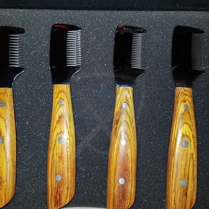 ชุดมีดตัดขนสัตว์เลี้ยงแบบหยาบละเอียดพิเศษที่กำหนดยี่ห้อได้เองเครื่องมือตัดแต่งขนสุนัขเครื่องมือตัดแต่งขนสัตว์เลี้ยงจากโรงงาน - Product Image 1