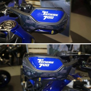 Autocollants 3D pour protège-mains de moto, autocollants de taille personnalisée pour Yamaha Tenere 700 World Raid, autocollant de réservoir compatible - Product Image 1