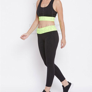 2026 New Style Women Seamless Solid <b>Yoga</b> <b>Set</b> 2 Piece Mid Waist Leggings Sports Bra Gym Workout Custom Logo <b>Set</b> - Product Image 4