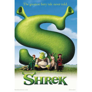 Póster moderno de Shrek, el héroe audaz, para decoración de pared - Product Image 1