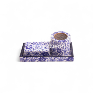 Juego de Bandejas para Quemadores de Incienso de Resina y Madera Bela Artisan, 3x3 Pulgadas, 2025 Ramadán, Bakhoor, Difusor Aromático, Soporte para Incienso Indio, Decoración del Hogar - Product Image 1