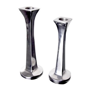 Porte-bougie en aluminium fait main au design moderne et sophistiqué, écologique, pour Noël, Pâques, décoration minimaliste pour la maison, le bureau et les événements - Product Image 5
