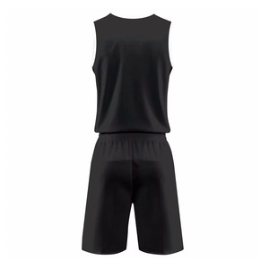 Conjunto de ropa de baloncesto de diseño personalizado de la mejor calidad, ropa deportiva sin mangas, impresión por transferencia de calor, secado rápido transpirable - Product Image 6