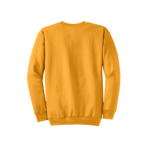 Sweat-shirt à col rond à manches longues pour hommes, en molleton de coton mélangé durable, pull chaud et élégant pour les saisons froides - Product Image 2