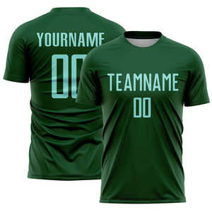Camiseta de fútbol personalizada para adultos, camiseta de fútbol ligera transpirable para práctica de juego, partido escolar y uso de entrenamiento de Club - Product Image 3