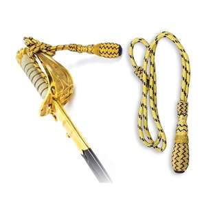 Nœuds d'épée de haute qualité, confortables, en polyester, avec un design personnalisé, fil noir, nœud d'épée personnalisable avec un confort élevé - Product Image 2