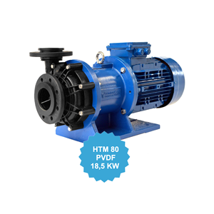 Bombas centrífugas de alta calidad Modelo HTM 80 PVDF con motor eléctrico 18,5kw hechas de materiales termoplásticos, bomba de agua - Product Image 1