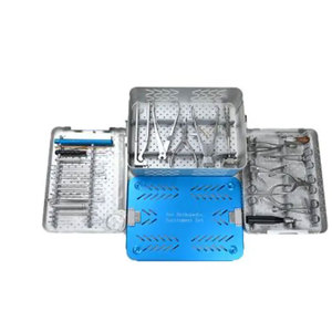 Kit Veterinário Instrumento Cirúrgico Fratura Óssea Instrumentos Ortopédicos Com Placas De Bloqueio E Parafusos Para Animais De Estimação