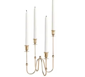 Hot Selling Metal Candle <b>Stand</b> Modern Decorative Holder for Home <b>Living</b> <b>Room</b> Table Centerpiece Stylish Interior Accent - Product Image 6