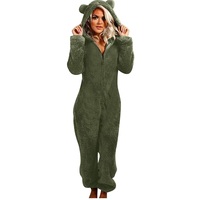 2025 gros adulte Animal Costume vêtements de noël décontracté maison hiver Onesie pyjama vêtements de nuit femme pyjamas respirant polaire
