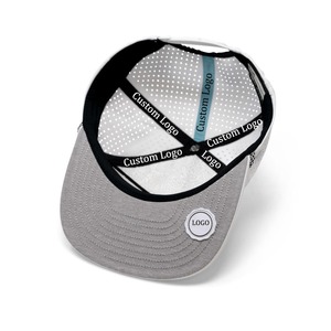 Gorra de béisbol desgastada personalizada para hombre al por mayor, sombrero deportivo ajustable de algodón para exteriores con bordado a mano - Product Image 4