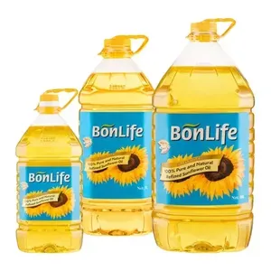 Bonlife Premium Grade 100% Aceite de girasol prensado en frío refinado de alta calidad a granel 1.5L - Product Image 3