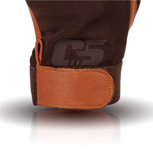 Guantes de Equitación de Cuero para Adultos, Unisex, de Cinco Dedos, Antideslizantes, Ligeros, Cómodos y Duraderos, Estilo Nuevo - Product Image 5