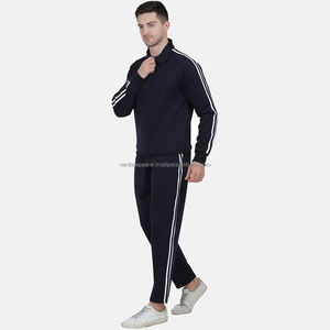 Nardon Apparels Chándales para hombre Conjuntos de 2 piezas Trajes de manga larga Casual Cremallera completa Atlético Jogging Ropa deportiva - Product Image 2