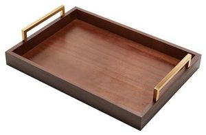 ถาดเสิร์ฟไม้ดีไซน์แบบโบราณพร้อมรูปหัวใจรูปทรงและขนาดที่กำหนดเองได้ - Product Image 5