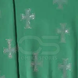 Sudadera con capucha de mezcla de algodón para hombre adornada con diamantes de imitación decorativos y estilo holgado para ropa informal urbana - Product Image 6